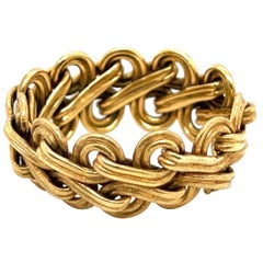 18 Karat Yellow Gold Band Ring by Gianmaria Buccellati, 1960s