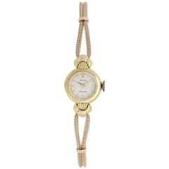 Rolex Ladies Precision Yellow Gold Manual winding Watch Model 9292 9