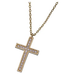 Diamond Cross Necklace