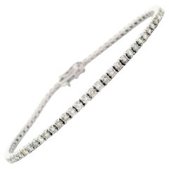 Alexander Beverly Hills 2.37ct Diamond Tennis Bracelet 18-Karat White Gold
