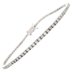 Alexander Beverly Hills 1.67ct Diamond Tennis Bracelet 18-Karat White Gold