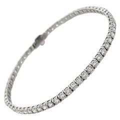 Alexander Beverly Hills 4.15ct Diamond Tennis Bracelet White Gold