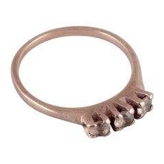 M. P. Christoffersen, Danish goldsmith. Classic gold ring, mid-20th C.
