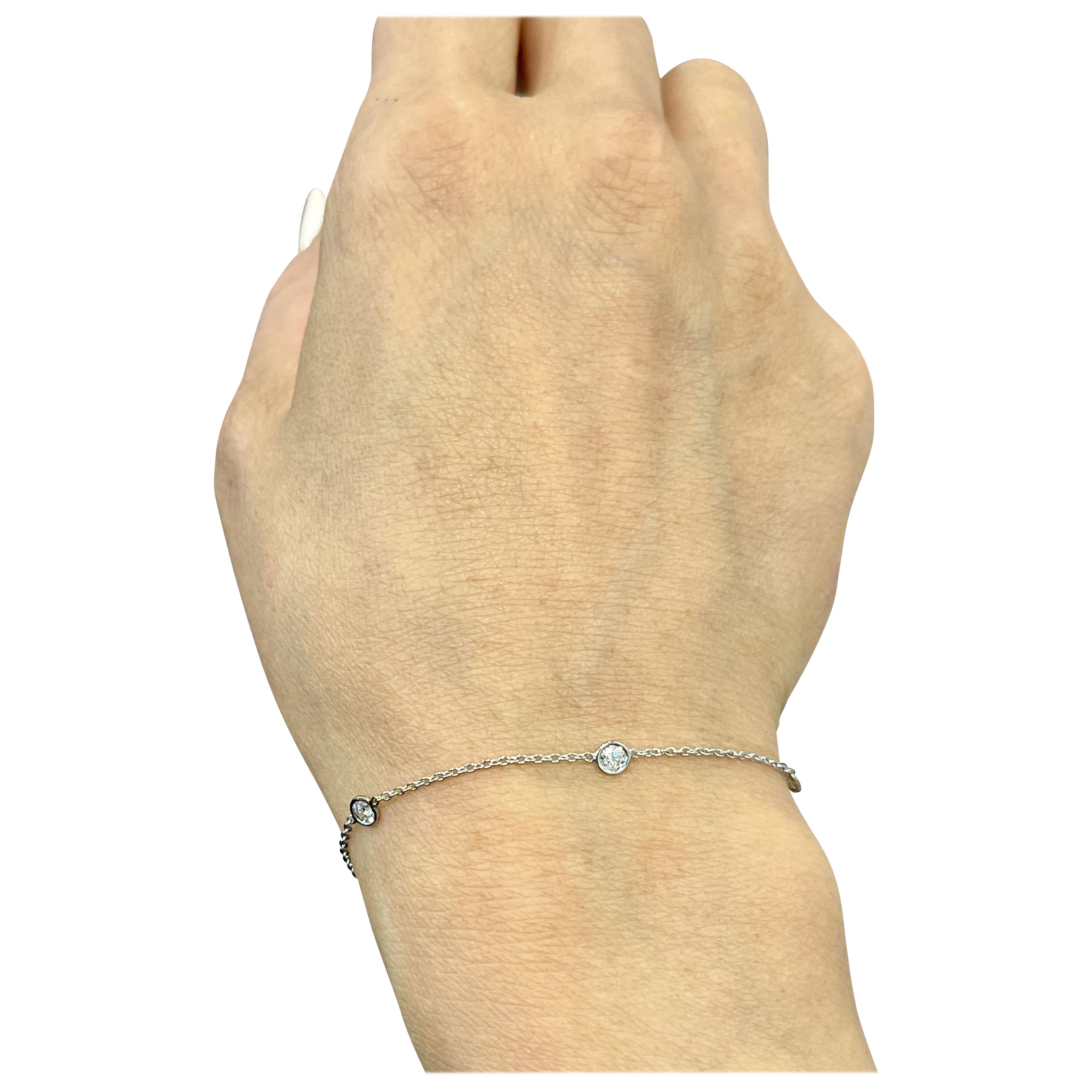 Bracelet de 0,55 ct de diamants au Yard