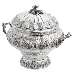 Milanese 'Continental' Silver Lidded Tureen