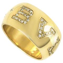 Bulgari Monologo Ring Diamond Set