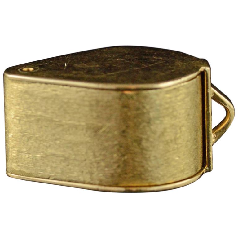 1980s Gold Jewelers Loupe at 1stDibs 14k gold jewelers loupe, vintage