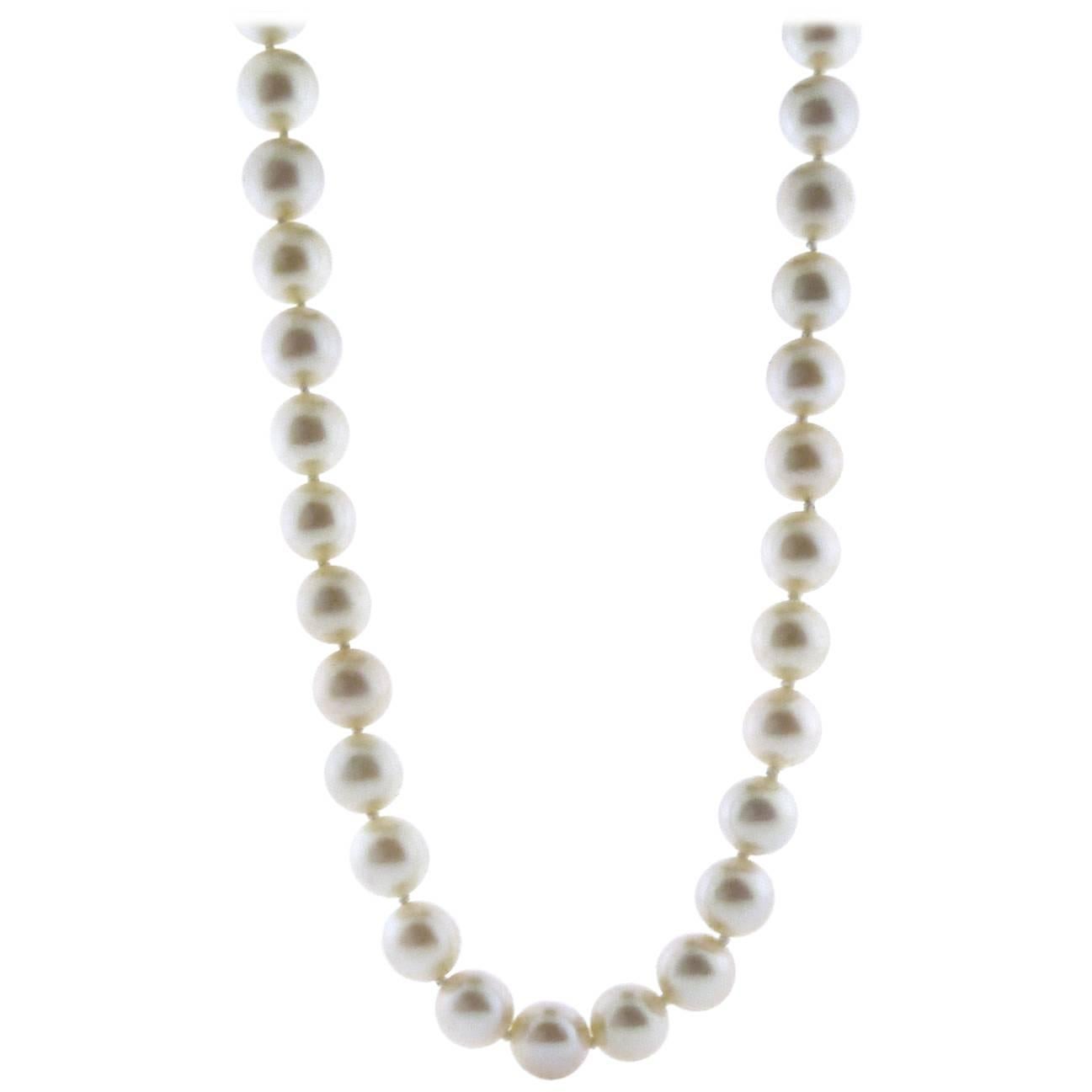 Strand of Cultured Pearls For Sale