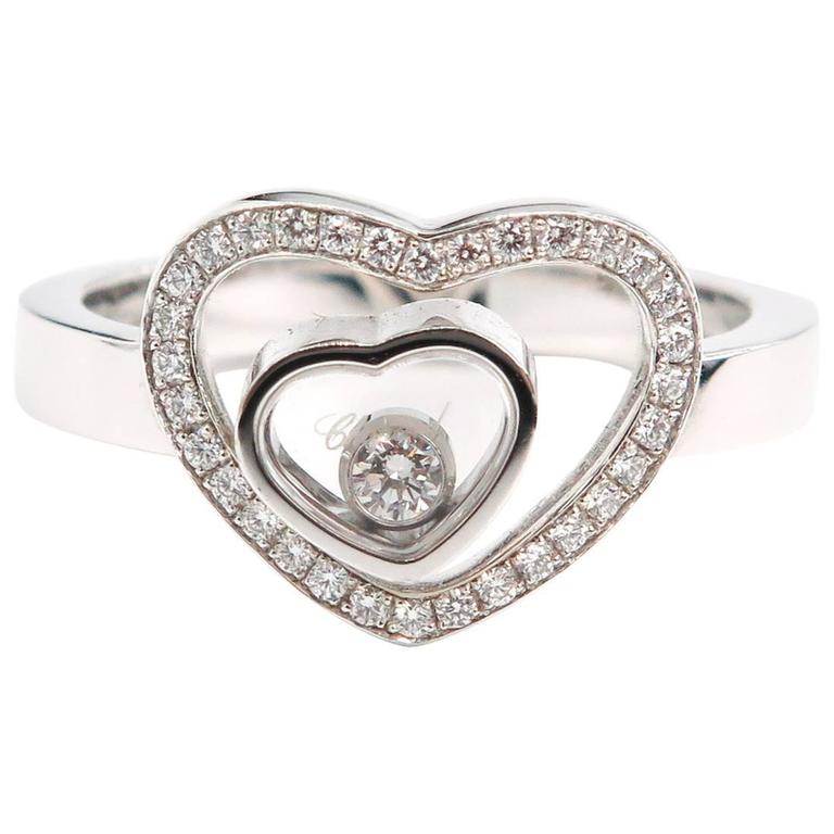 Happy Hearts Ring Chopard Finger Happy Hearts Ring Chopard Finger