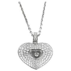 Chopard Diamond Pave Heart Pendant 4