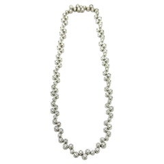 10.00 Carats Tiffany & Co. Bubbles Diamond & Platinum Necklace
