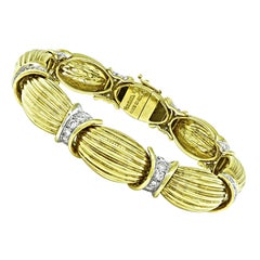 3.00ct Diamond Gold Bracelet