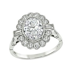 1.28ct Diamond Engagement Ring