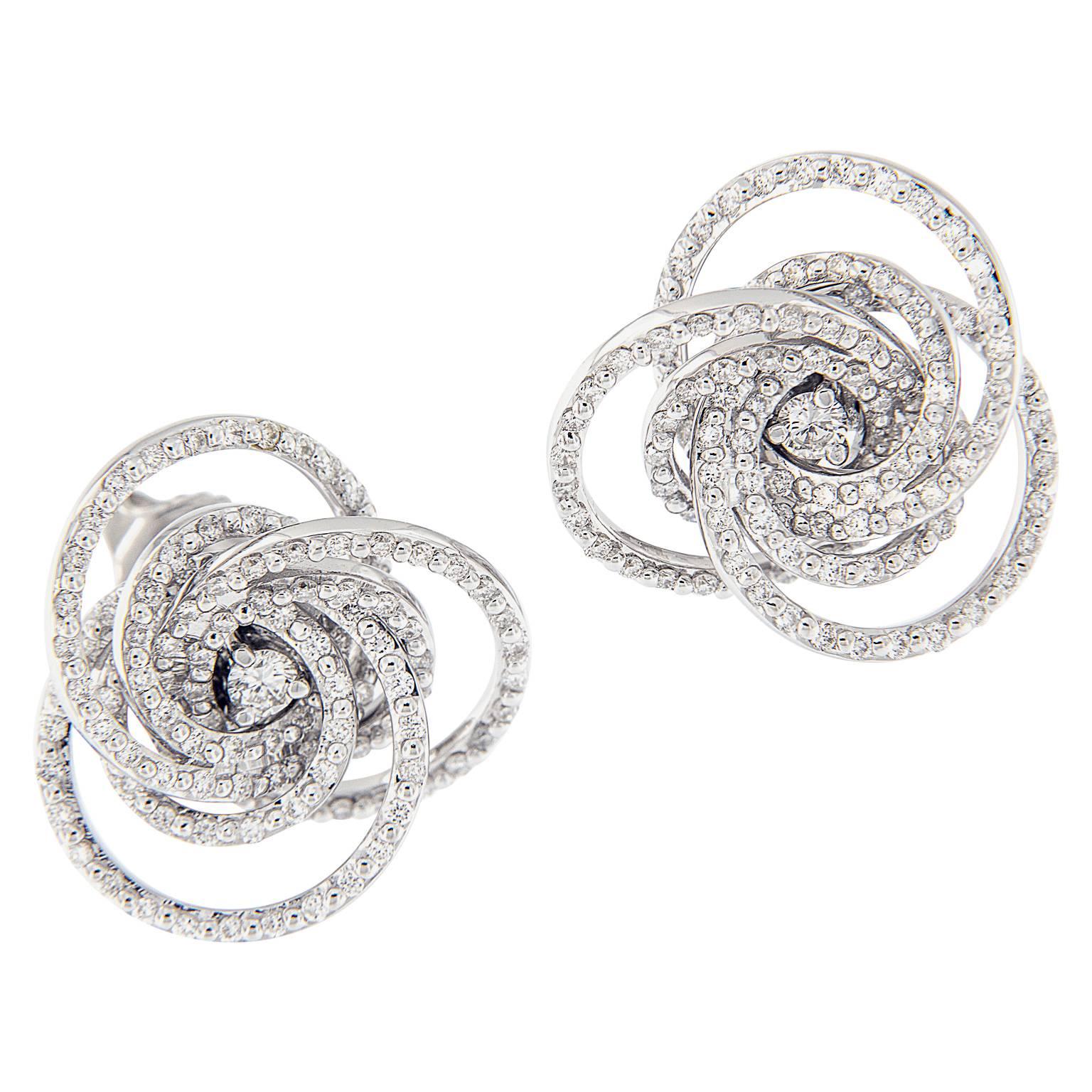 Hammerman of New York Diamond  Earrings