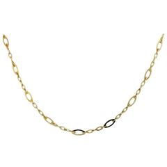 Roberto Coin Chic & Shine Yellow Gold Necklace 2