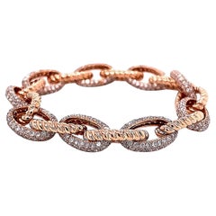 Alexander Beverly Hills 6.86 Karat Diamant-Gliederarmband aus Roségold