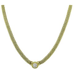1.25ct Diamond Gold Necklace