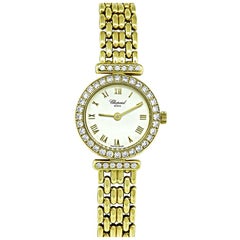 Chopard 0.80ct Diamond Gold Watch