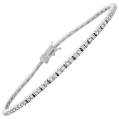 Alexander Beverly Hills 1.03ct Diamond F VS1 Tennis Bracelet 18k White Gold