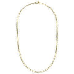 Runde Gliederkette aus 18 Karat Gold von Faye Kim - 16"
