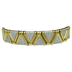 Pulsera de oro de 18 quilates y diamantes