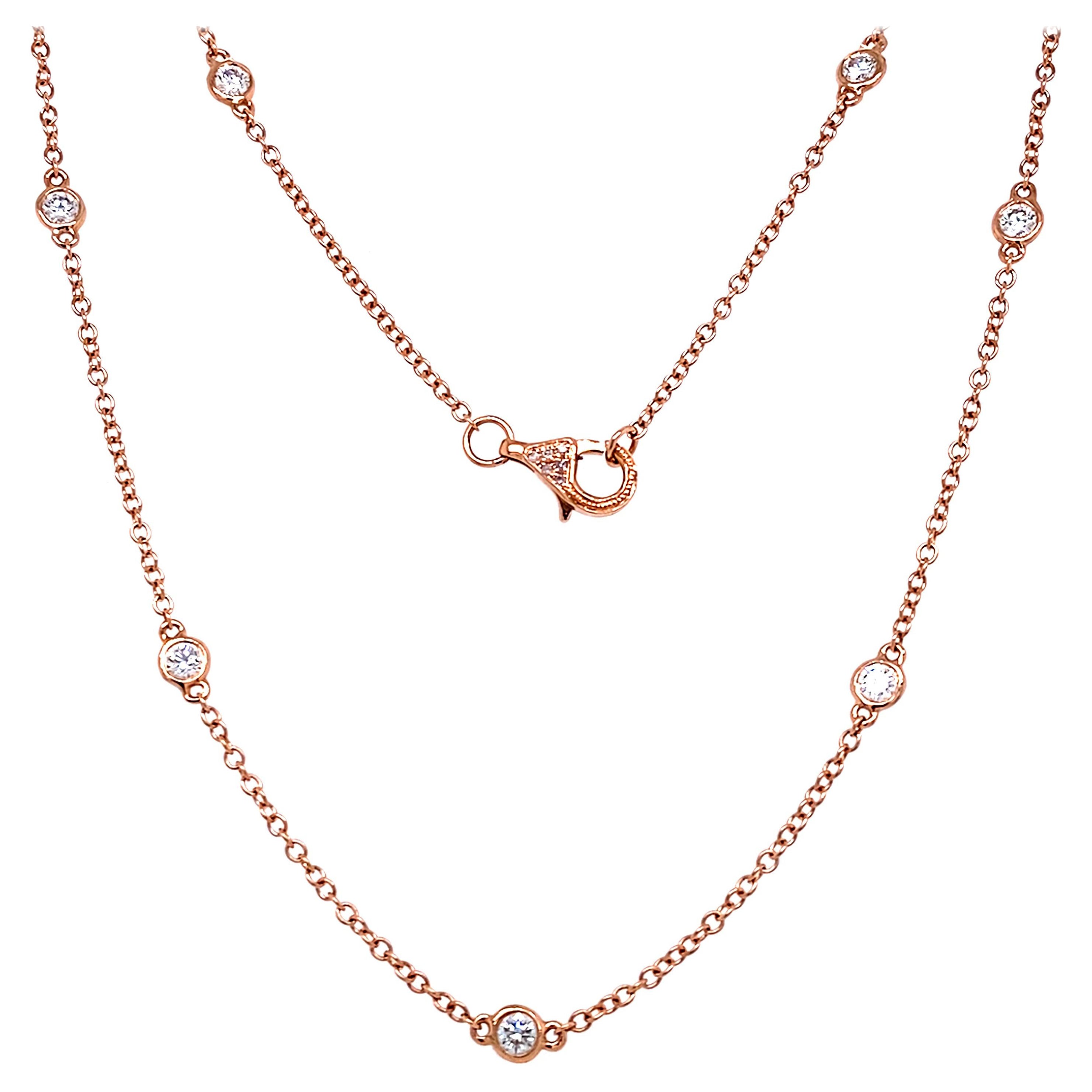Alexander Beverly Hills 1,04 Karat Diamanten by the Yard 18k Roségold