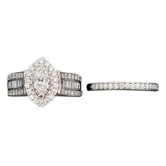 3.00 ct Diamantring Verlobungsset
