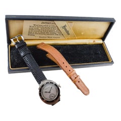 Hamilton 14Kt Weißgold "Spur" Uhr circa 1920er Jahre