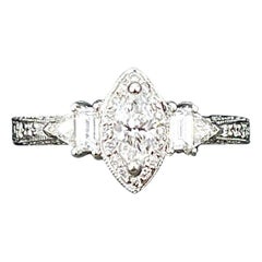 0.62 ct Diamond Engagement Ring