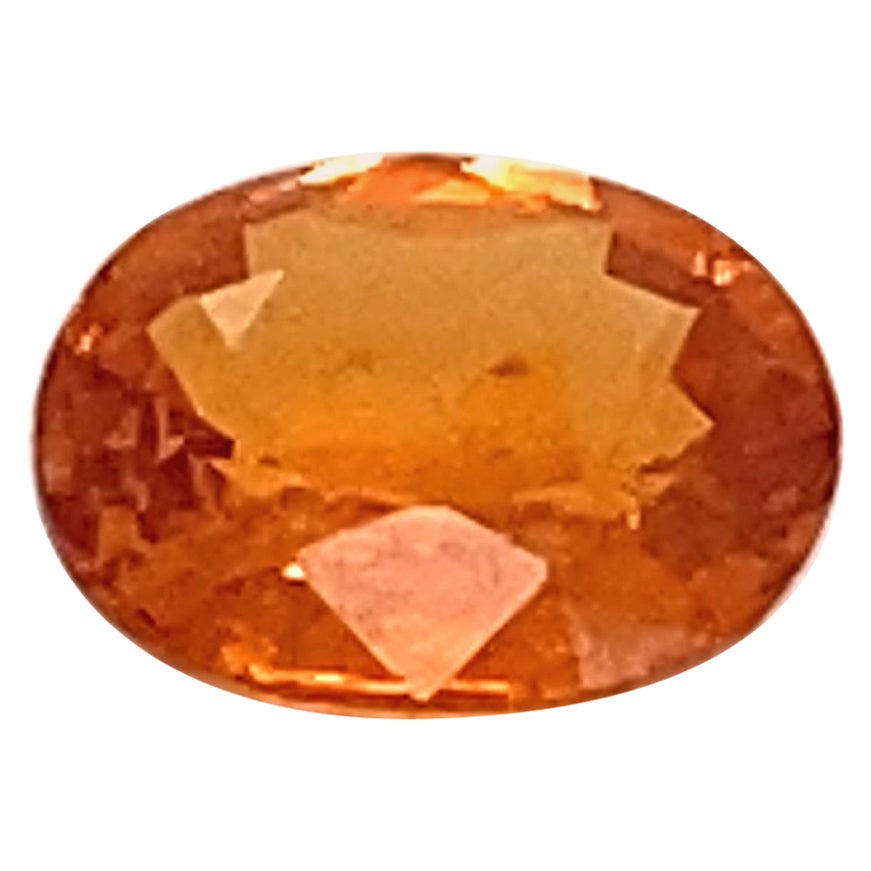 3.00 Carat Oval Cut Spessartite Loose Gemstone