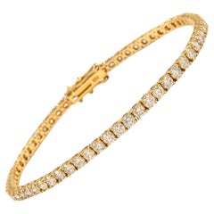 Alexander Beverly Hills - Bracciale tennis con diamanti 4.68ct - Oro giallo