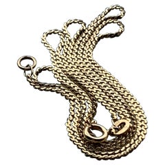 18ct 750 Gold 21.25" Vintage Chain. 4.68 grams