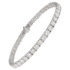 Alexander Beverly Hills Pulsera de tenis con diamantes de 8,55 ct Oro blanco 18k