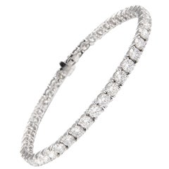 Alexander Beverly Hills 8.45ct Diamond Tennis Bracelet 18k White Gold