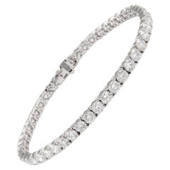 Alexander Beverly Hills Bracciale tennis con diamanti da 7,20 carati in oro bianco 18 carati