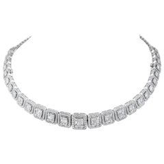 Alexander Beverly Hills - Collana/Bracciale con diamanti illusori da 7,42 carati 18k