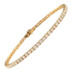 Alexander Beverly Hills - Bracciale tennis con diamanti da 4,14 carati - Oro giallo 18 carati