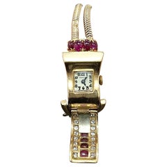 2.00 ct Retro Hamilton Ladies Watch