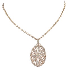 Colgante de diamantes de 1,38 ct
