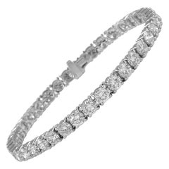 Alexander Beverly Hills Bracelet tennis en or blanc 18 carats avec diamants 11,57 carats