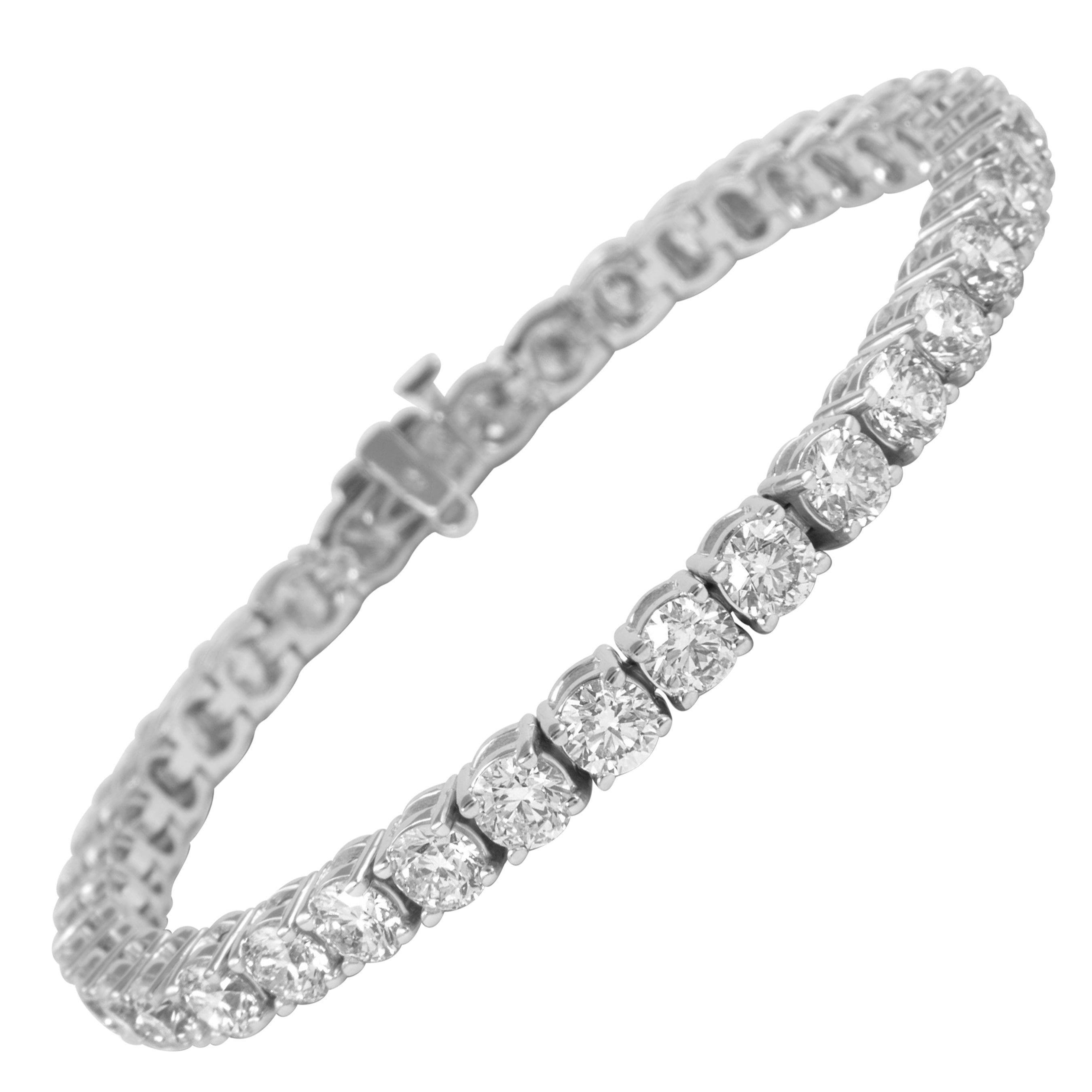 Alexander Beverly Hills 13,16 Karat Diamant-Tennisarmband 18k Weißgold