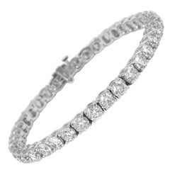 Alexander Beverly Hills 13.16ct Diamond Tennis Bracelet 18k White Gold