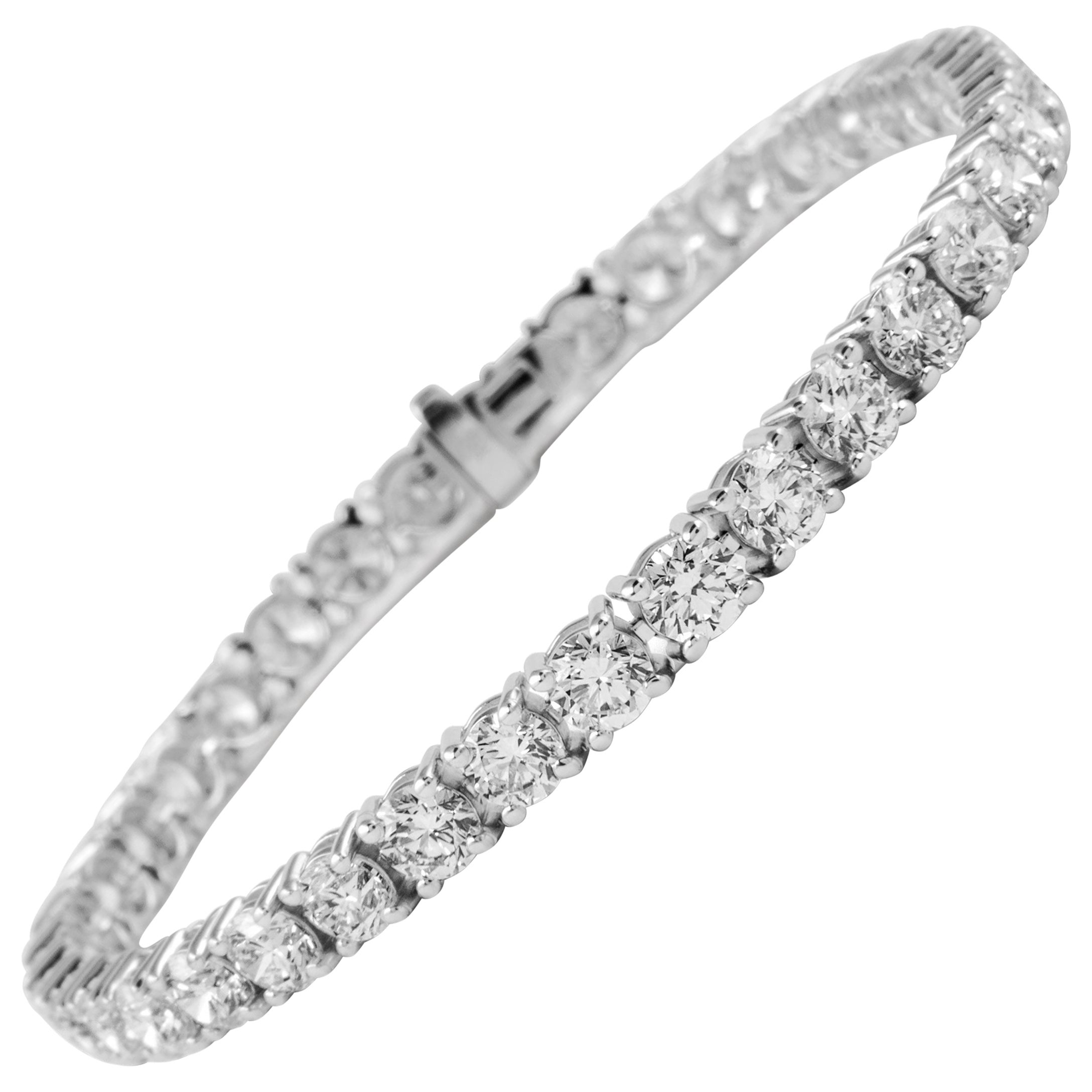 Alexander Beverly Hills 11,54 Karat Diamant-Tennisarmband 18k Weißgold