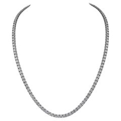 Alexander Beverly Hills Collar de tenis con diamantes de 23,02 ct Oro blanco de 18 quilates 20,25 pulg.