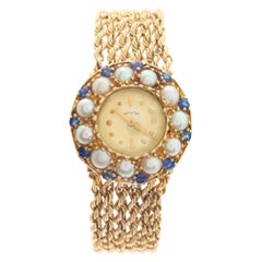 Hamilton watch on six strands chain style bracelet