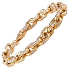 AlexandeAlexander Beverly Hills Bracciale con diamanti a 1,62 carati in oro giallo 18 carati