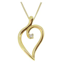 Tiffany & Co. Open Leaf Diamond Necklace