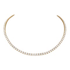Alexander Beverly Hills Collar de tenis con diamantes de 19,12 ct Oro amarillo de 18 k 16 pulg.