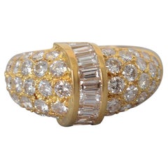 Bague de cocktail en diamant
