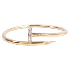 Cartier Juste un Clou Diamond Bracalet 750PG #16
